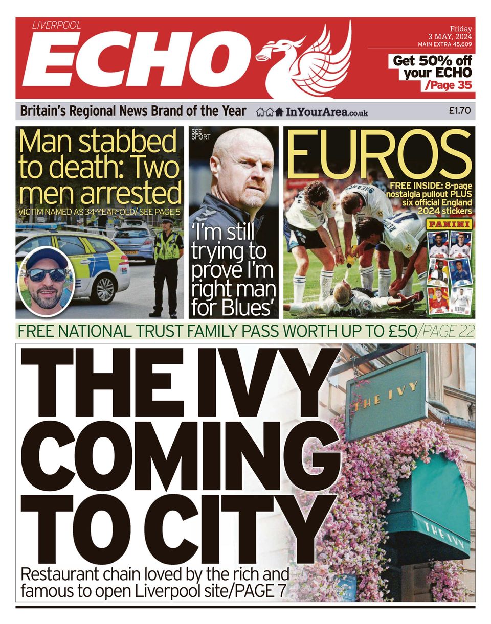 Liverpool Echo May 03, 2024 (Digital) - DiscountMags.com