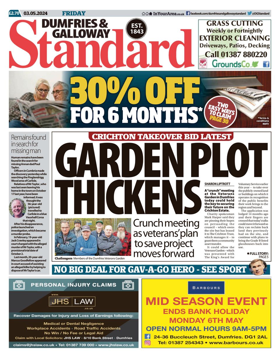 Dumfries And Galloway Standard May 03 2024 Digital