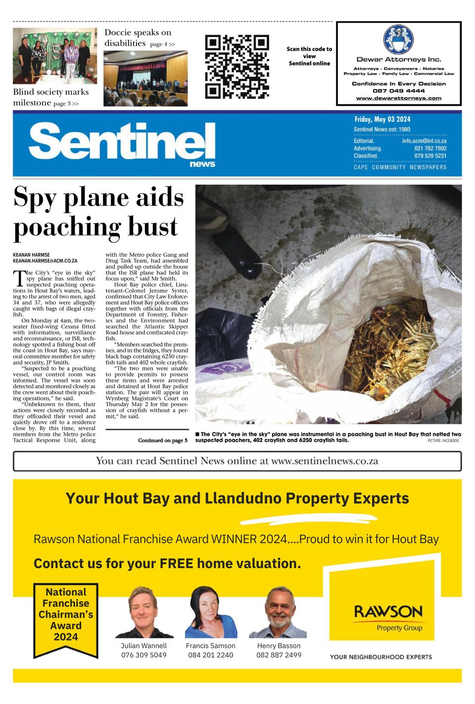 Sentinel News May 03, 2024 (Digital) - DiscountMags.com