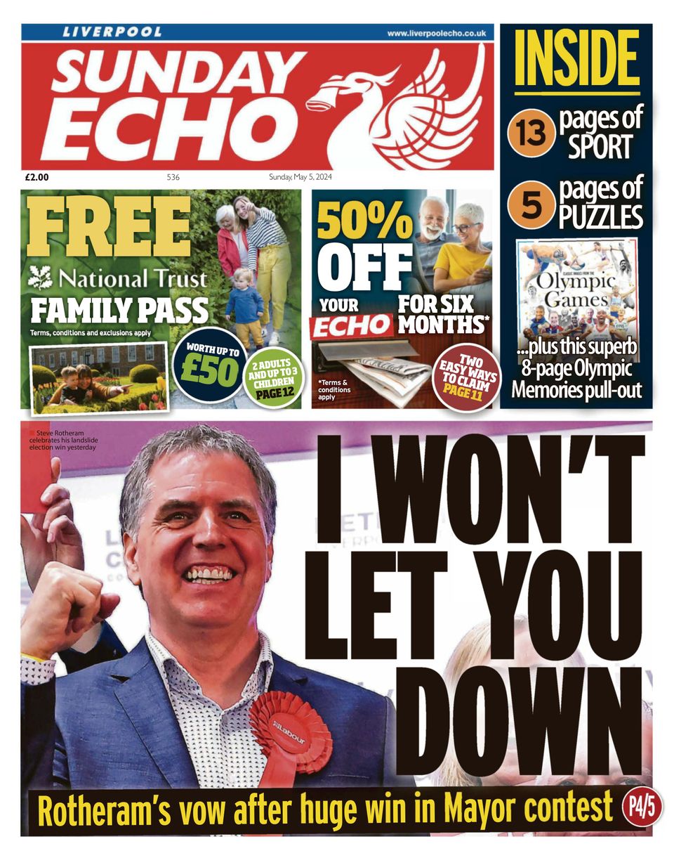 Liverpool Sunday Echo May 05, 2024 (Digital) - DiscountMags.com