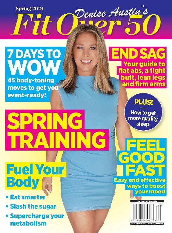 Denise Austins Fit Over 50 Spring 2024 Magazine Digital