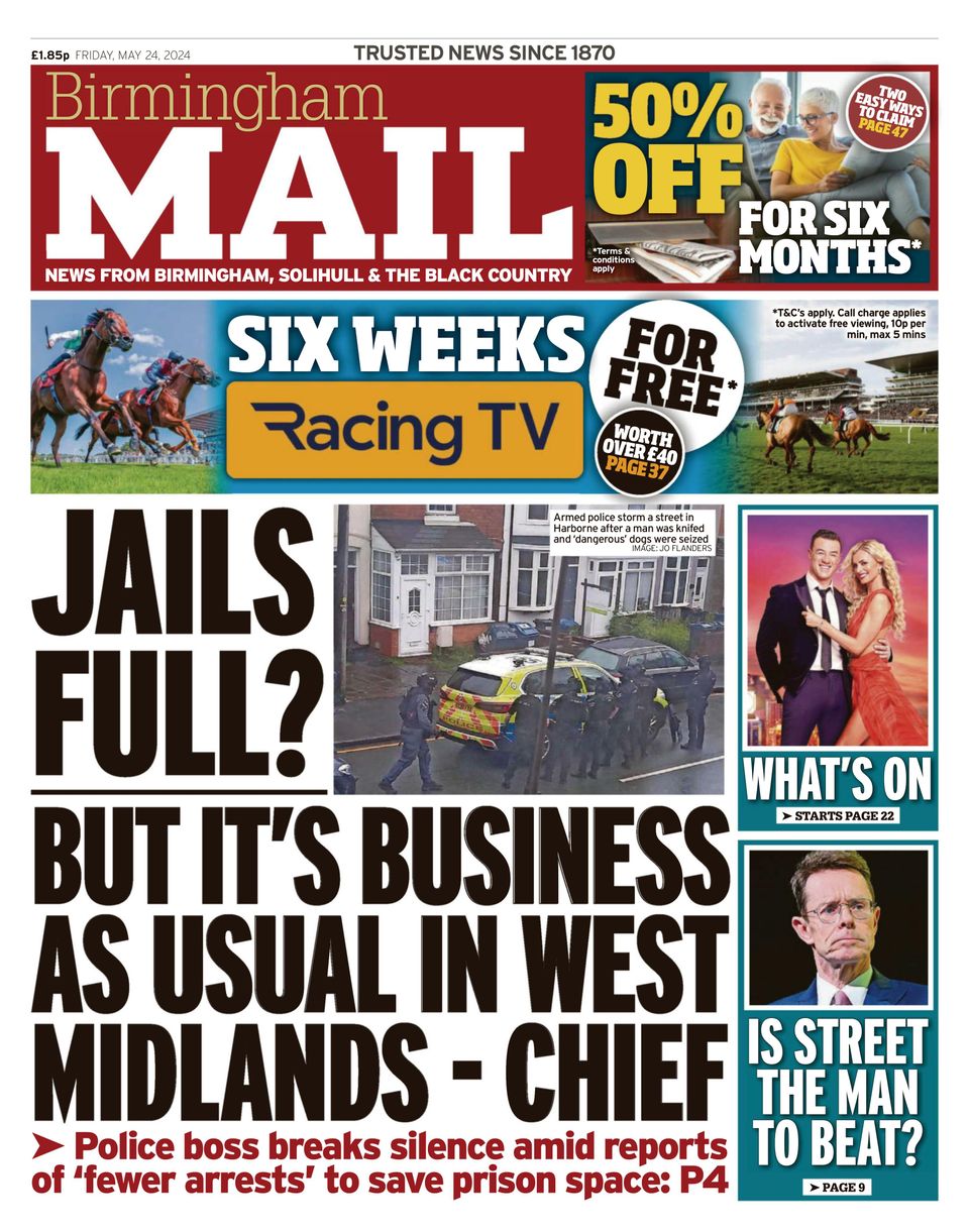 Birmingham Mail May 24, 2024 (Digital) - DiscountMags.com