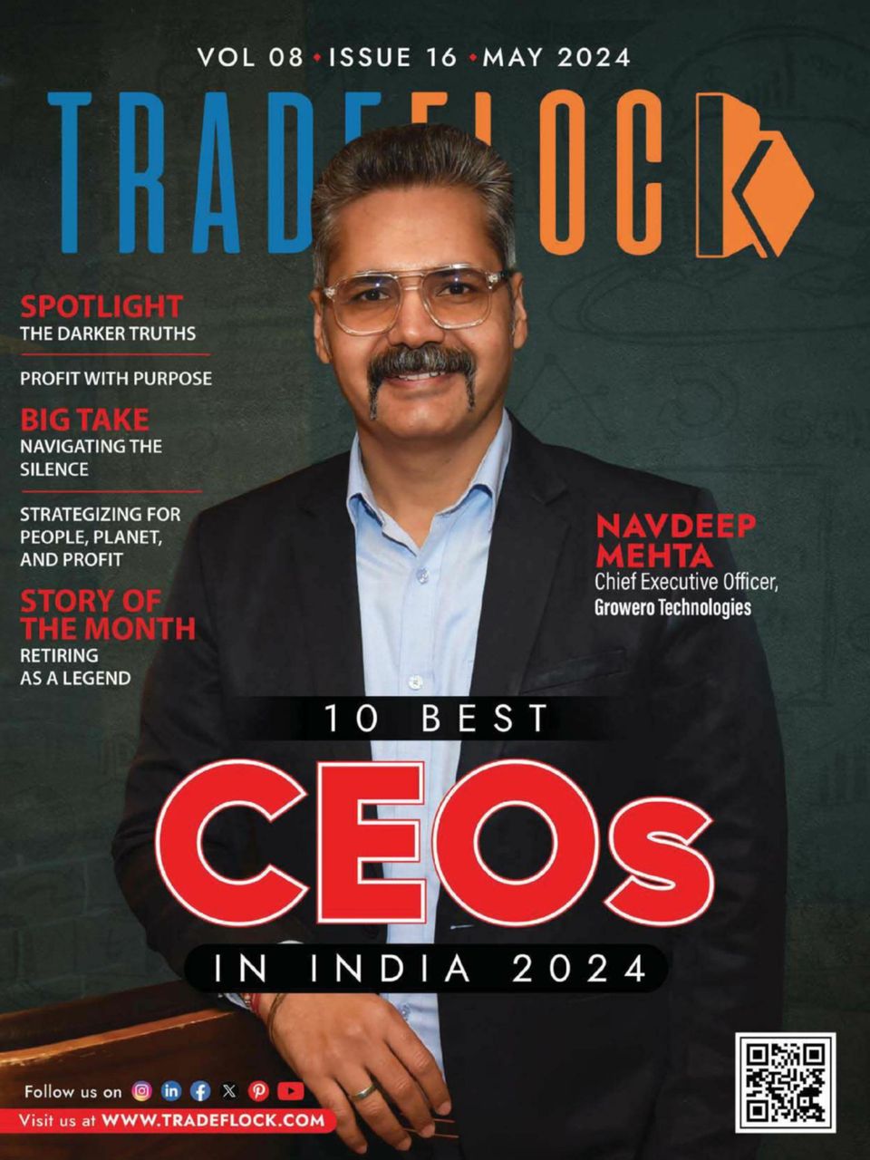 Trade Flock 10 Best CEOs in India 2024 (Digital)