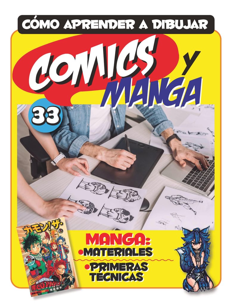 Curso como aprender a dibujar comics y manga Fasciculo 3 - 2024 ...