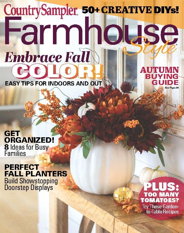 Country Sampler Farmhouse Style Autumn 2024 (Digital)