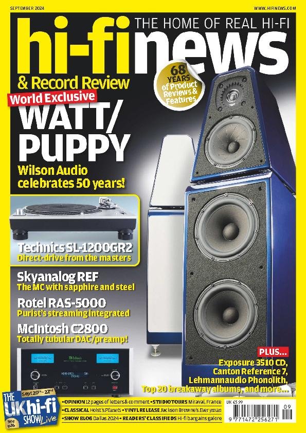 Hi Fi News September 2024 (Digital) - DiscountMags.com