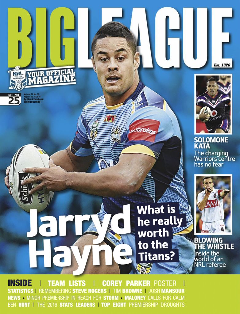 Big League  Mirage Magazine