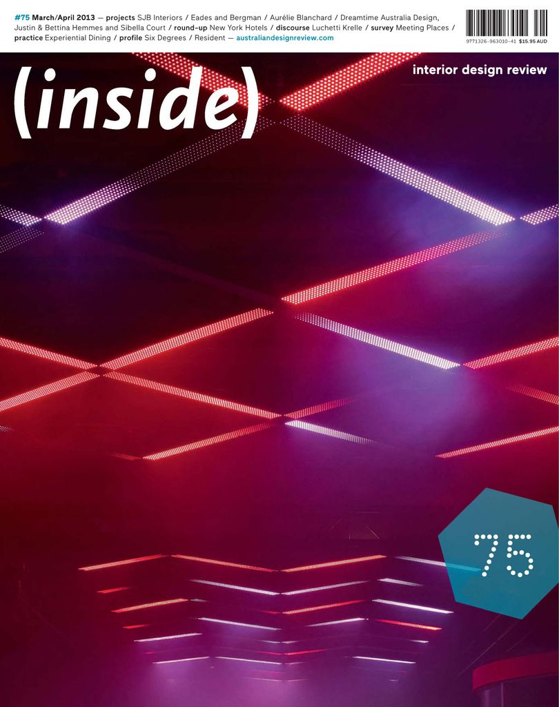 201768 Inside Interior Design Review Cover 2013 February 19 Issue 