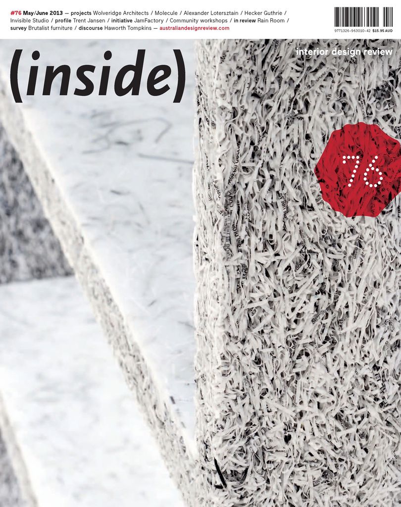 201769 Inside Interior Design Review Cover 2013 April 23 Issue 
