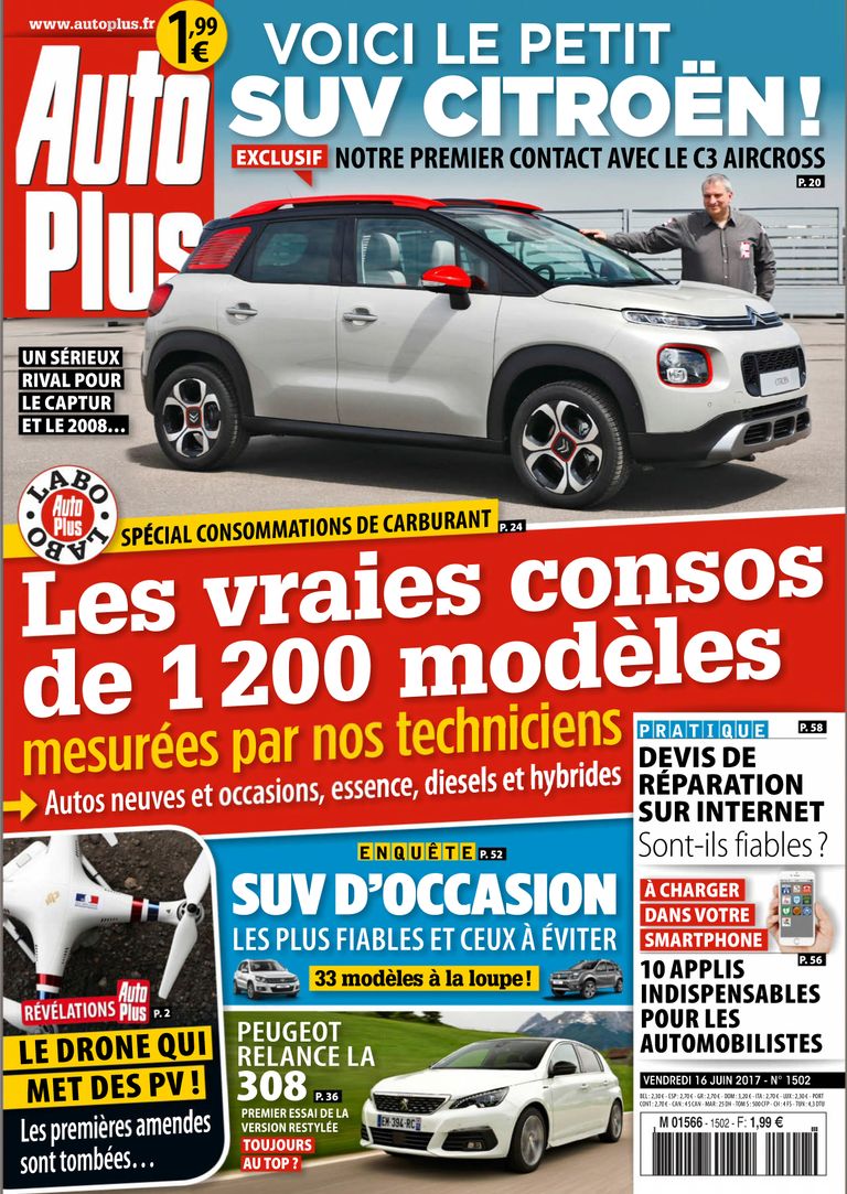 Auto Plus France 16 juin 2017 (Digital) - DiscountMags.com