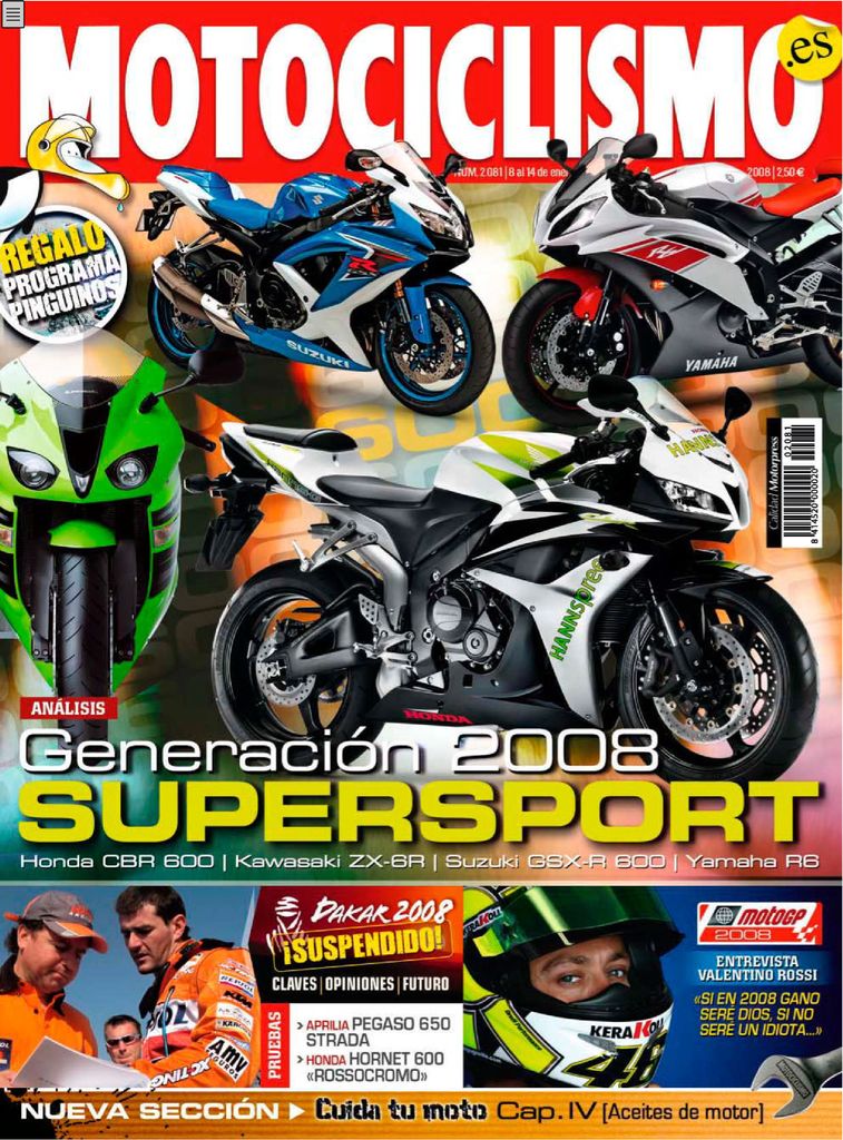 Motociclismo Spain 08-Ene-08 (Digital)