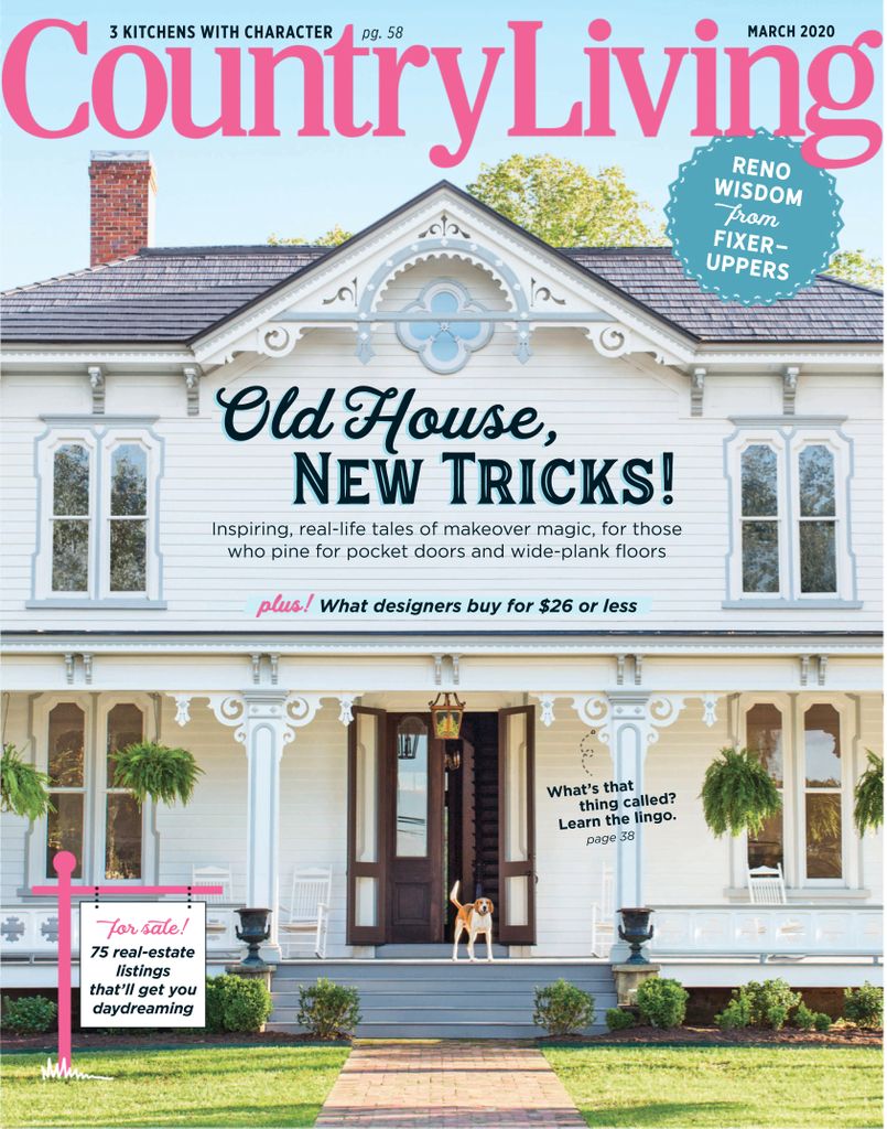 299684 Country Living Cover 2020 March 1 Issue 