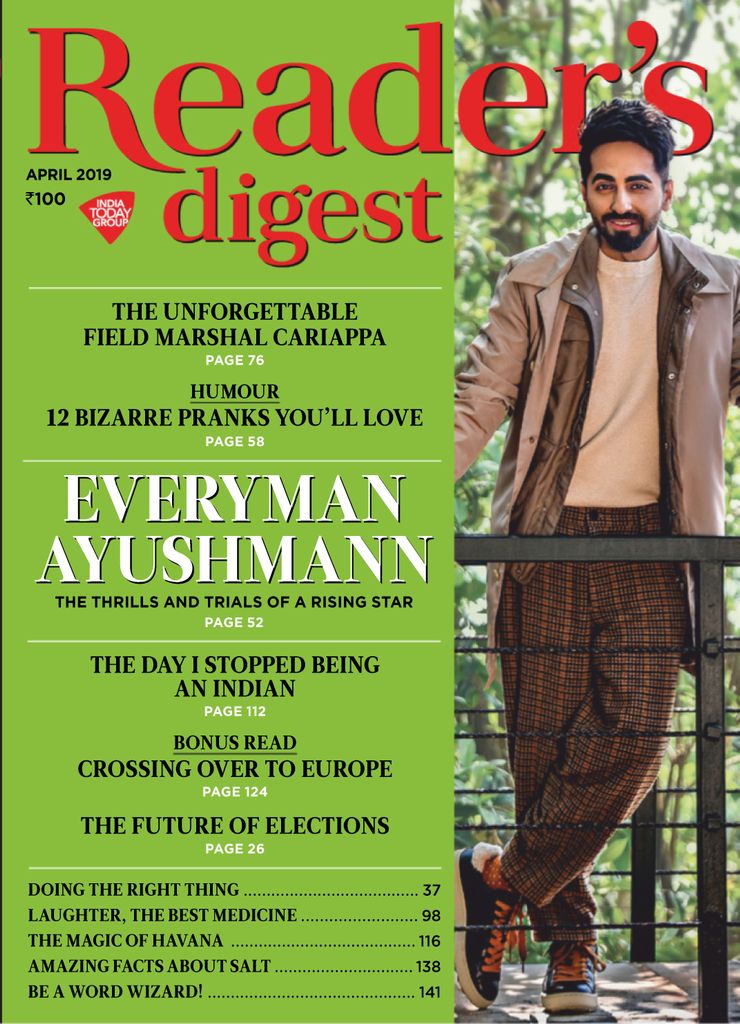 Reader's Digest India April 2019 (Digital) 