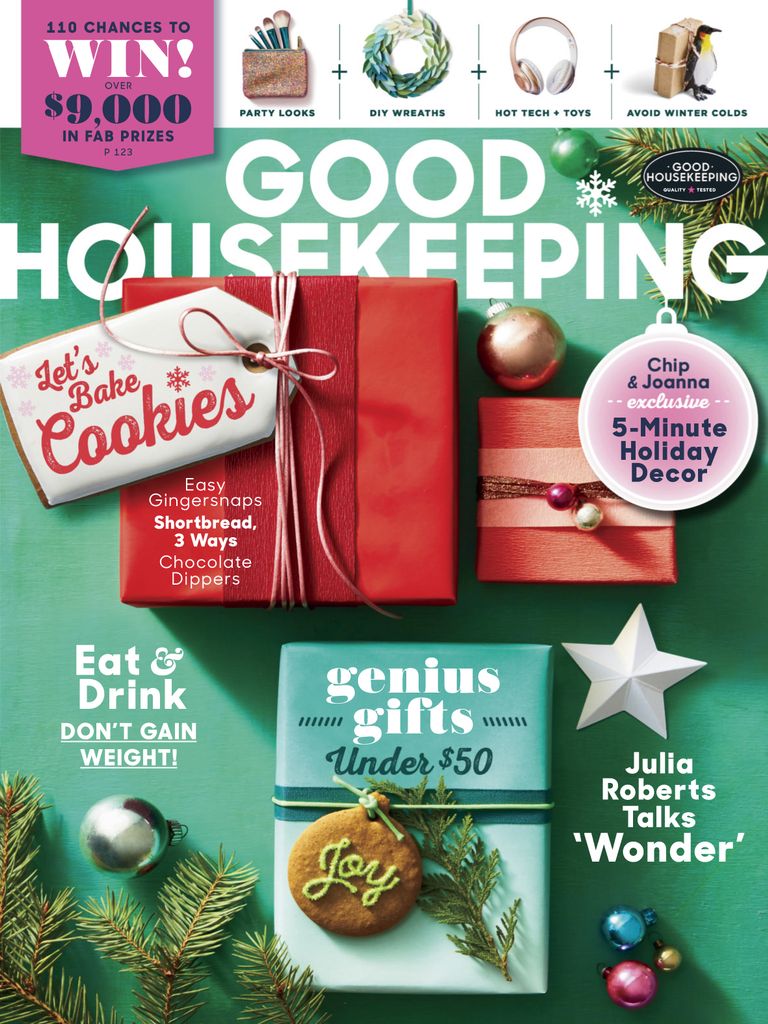 Good Housekeeping December 2024 Issue Date Erinna Rochette