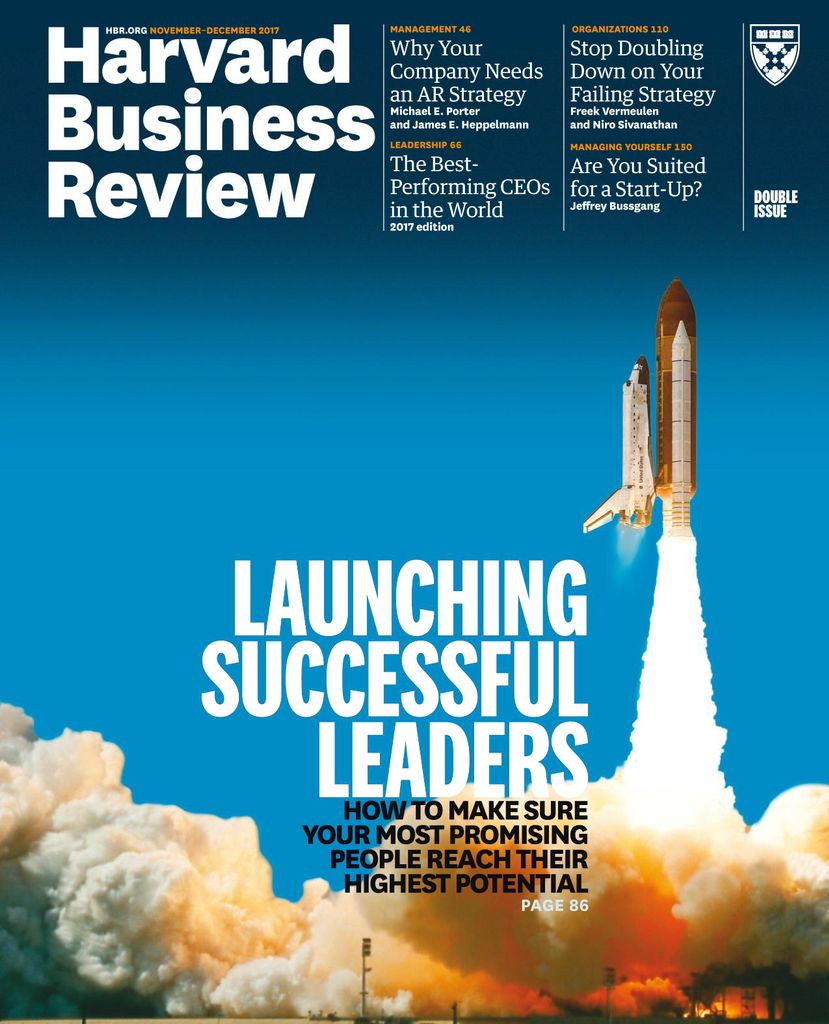 Harvard Business Review November December 2017 Digital