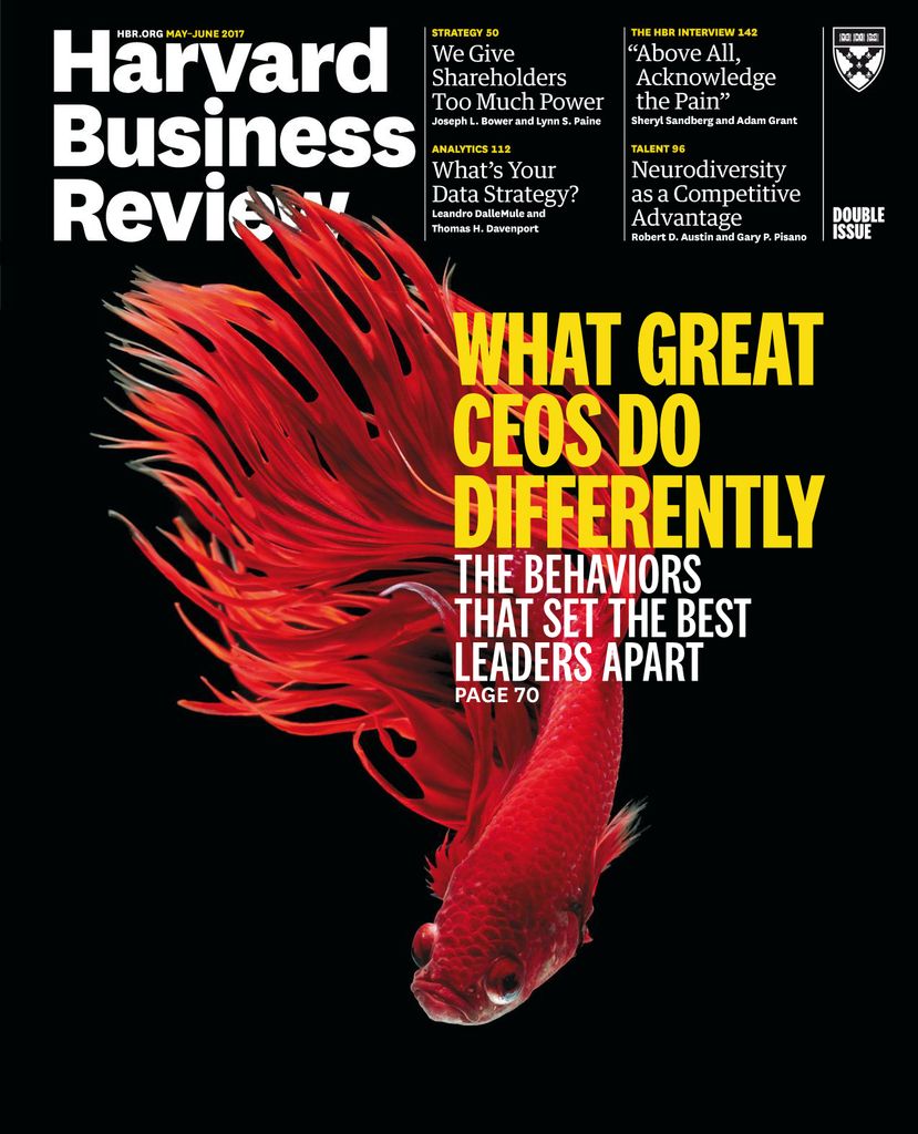 Harvard Business Review May June 2017 Digital 7534