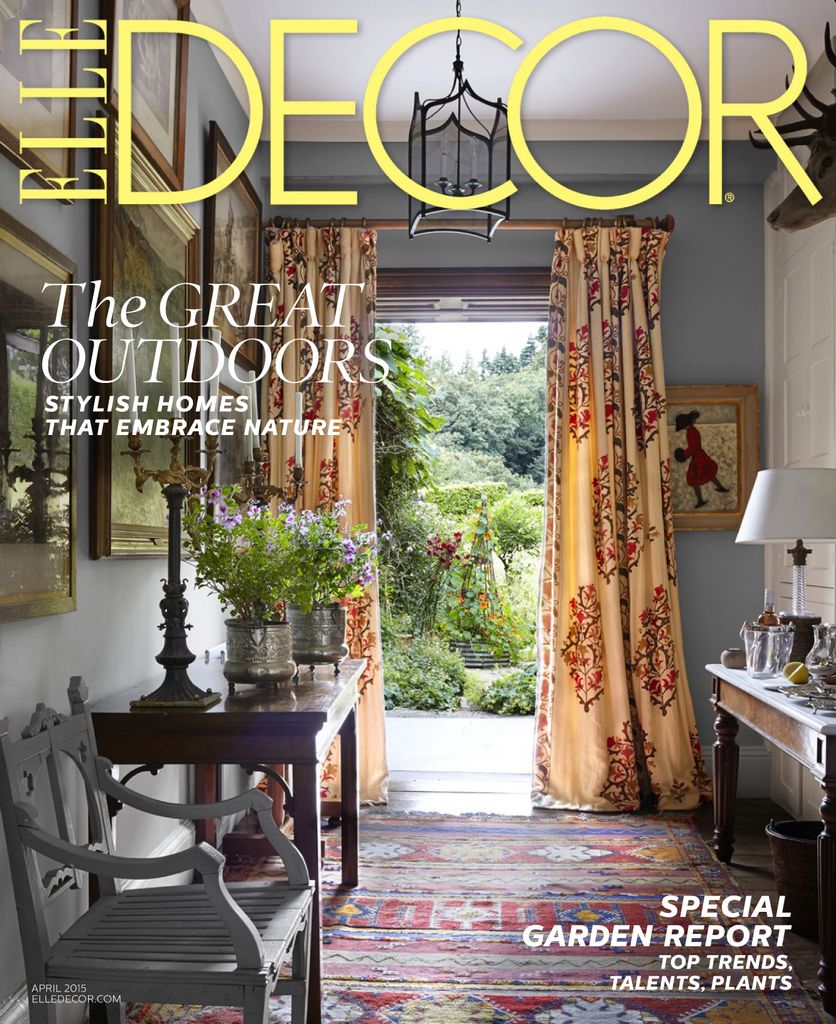 ELLE DECOR April 2015 Digital DiscountMags Com   332907 Elle Decor Cover 2015 April 1 Issue 