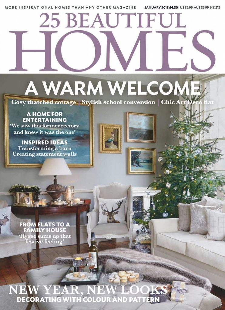 25 Beautiful Homes January 2018 (Digital) - DiscountMags.com