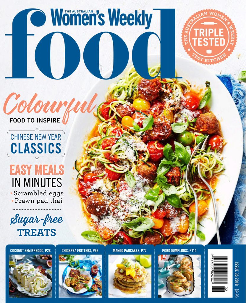 The Australian Women’s Weekly Food Issue 35 Digital