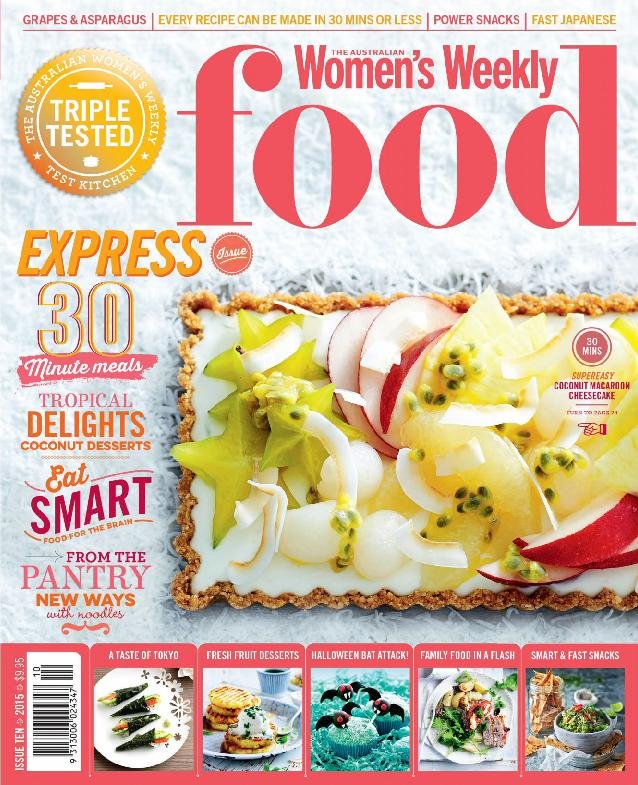 The Australian Women’s Weekly Food Issue 10 (Digital) - DiscountMags.com