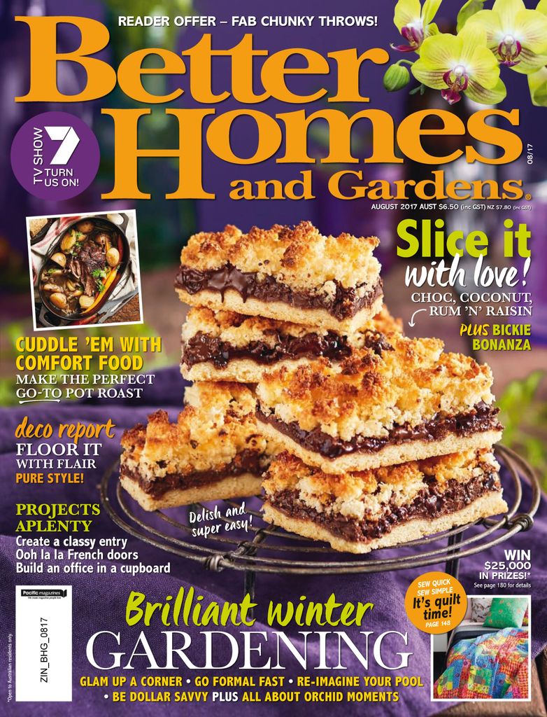 Better Homes and Gardens Australia Back Issue August 2017 (Digital ...