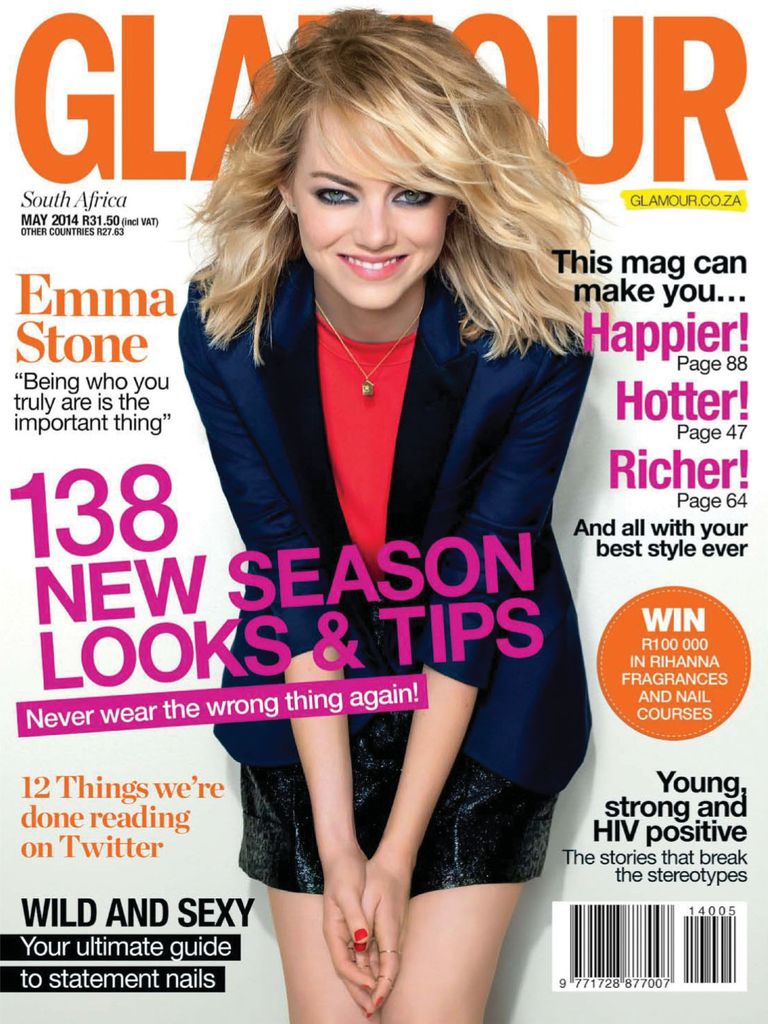 Glamour South Africa Back Issue May 2014 (Digital) - DiscountMags.com