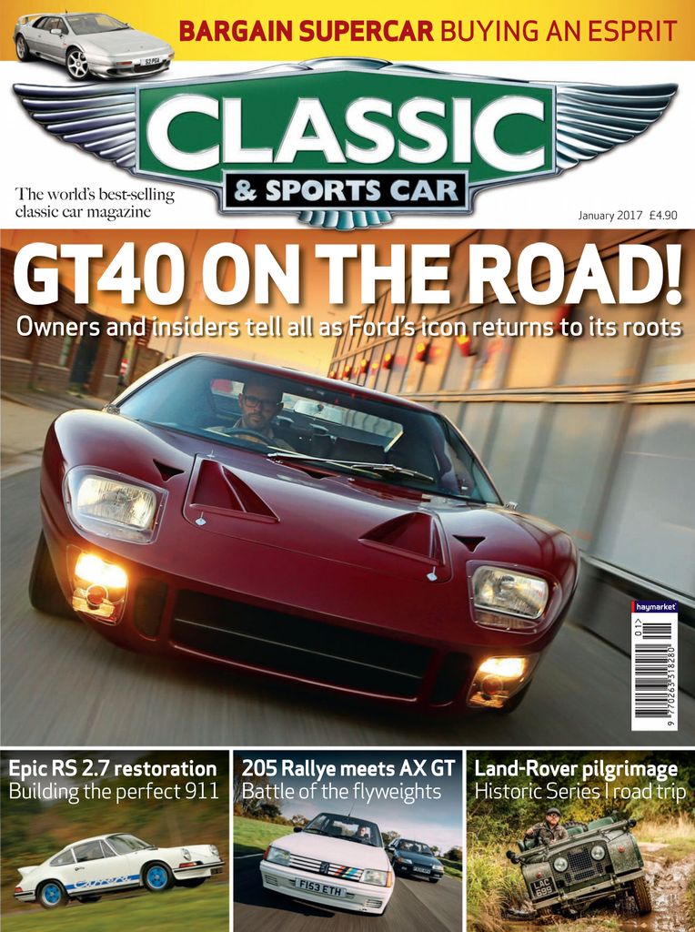 Classic & Sports Car Back Issue January 2017 (Digital) - DiscountMags.com