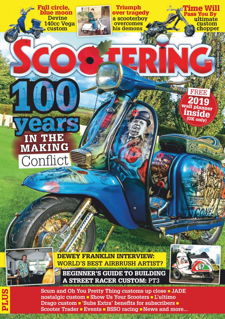 Scootering classics: Midas Touch GP200 - Scootering Magazine