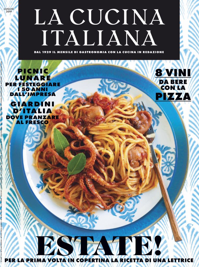 391793 La Cucina Italiana Cover 2019 July 1 Issue 