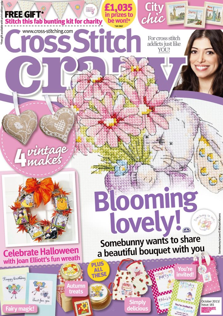 Cross Stitch Crazy October 2013 (Digital) - DiscountMags.com