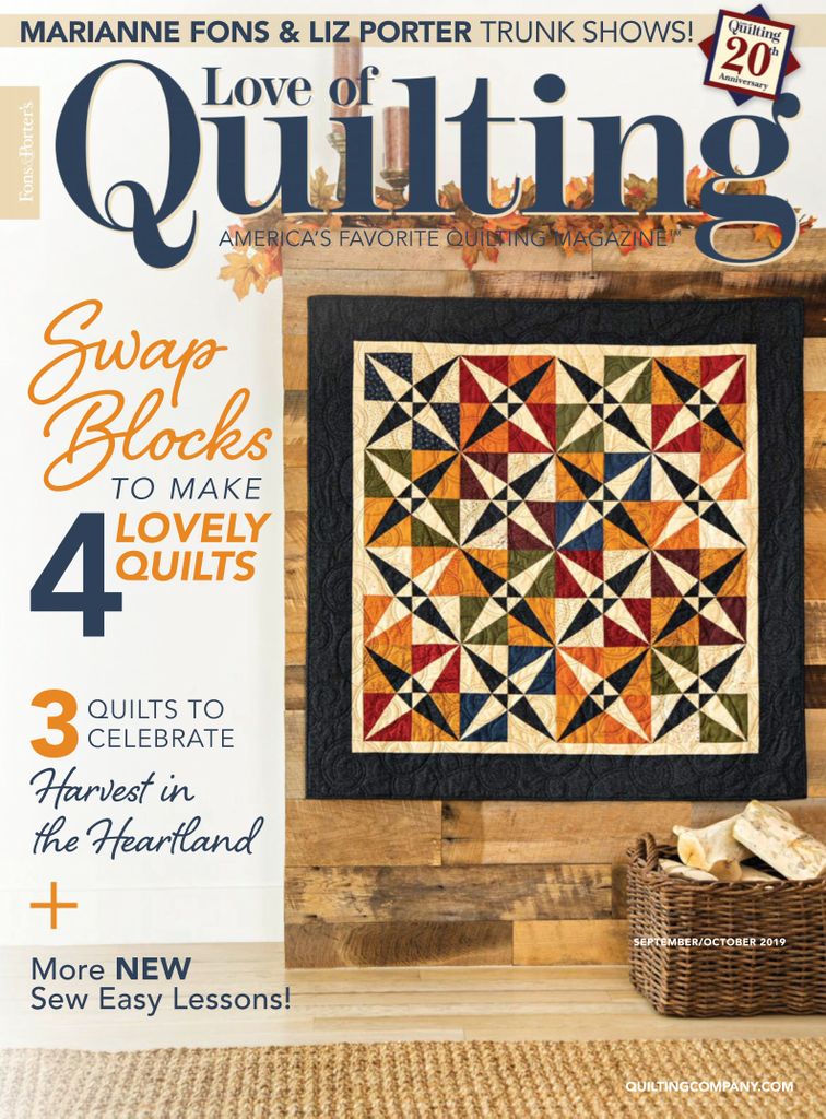 Fons & Porter's Love of Quilting September/October 2019 (Digital