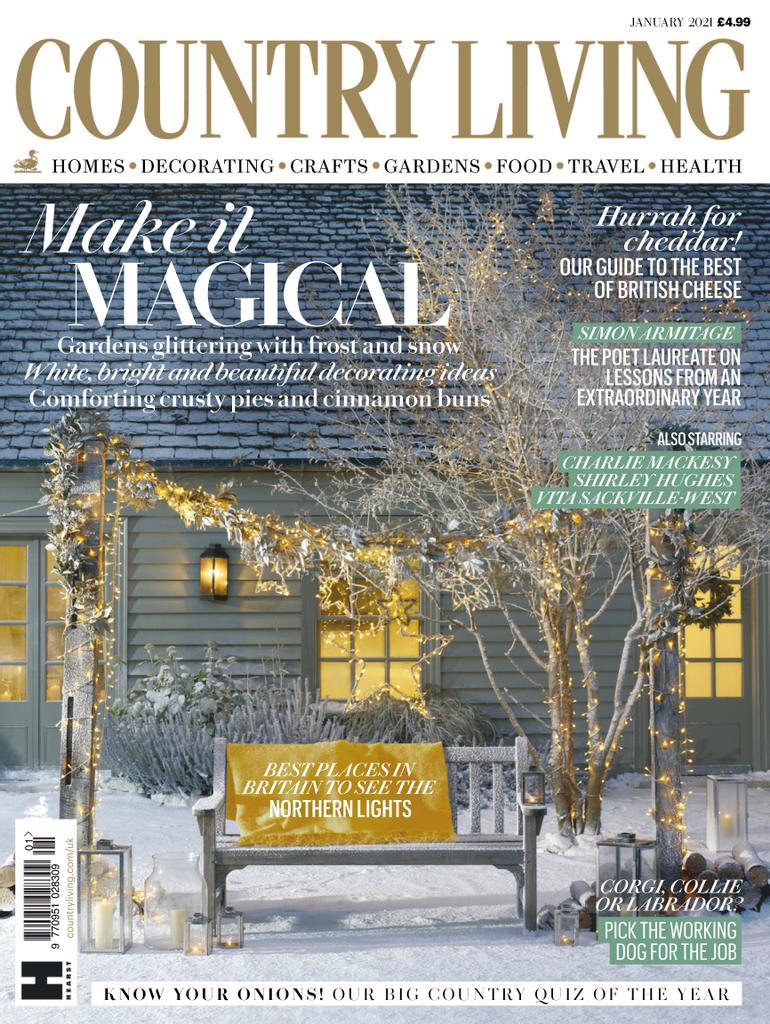426195 Country Living Uk Cover 2021 January 1 Issue 