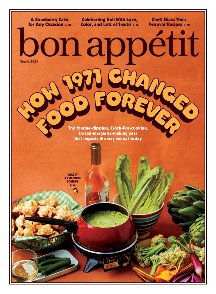 435008 Bon Appetit Cover 2021 April 1 Issue 