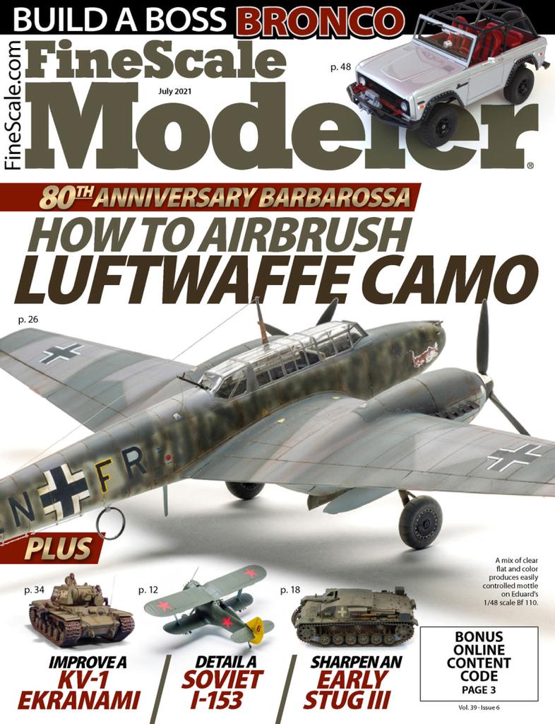 FineScale Modeler July 2021 (Digital) - DiscountMags.com