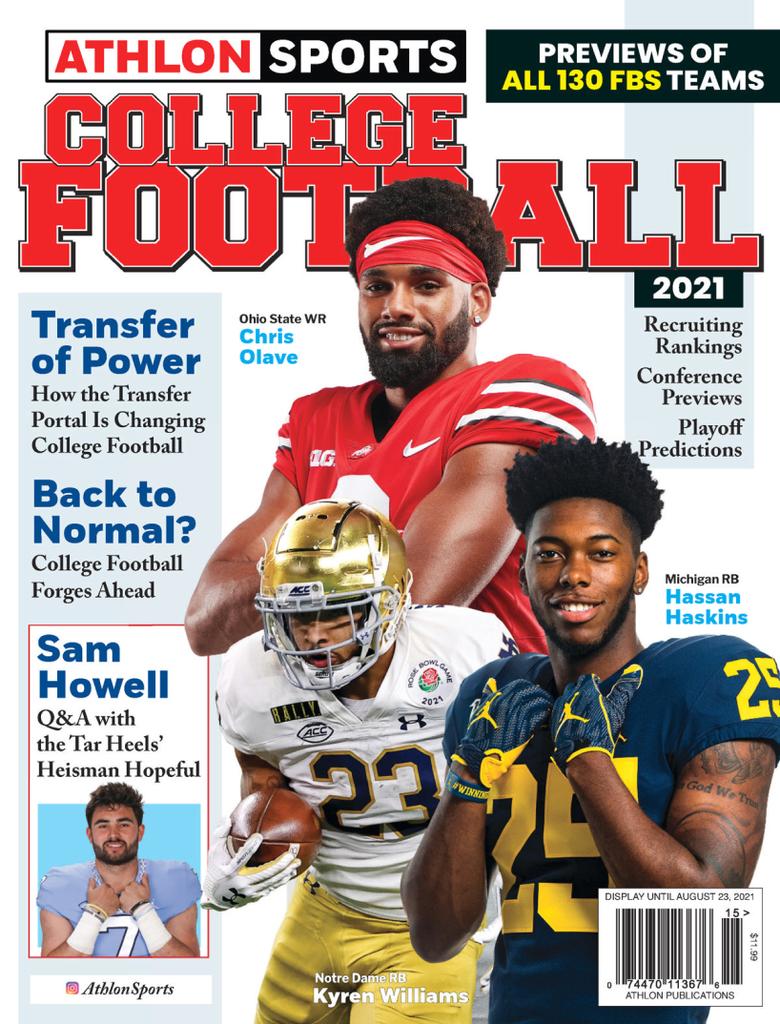 Athlon Sports 2021 National College Football (Digital) - DiscountMags.com