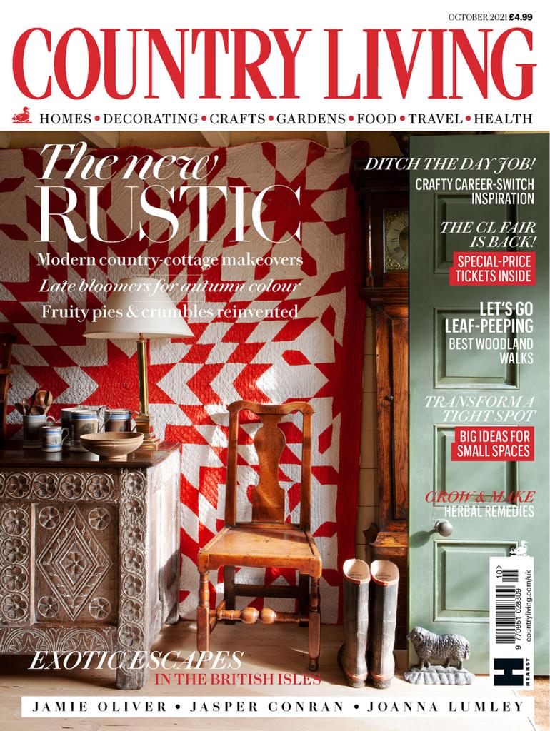 450350 Country Living Uk Cover 2021 October 1 Issue 