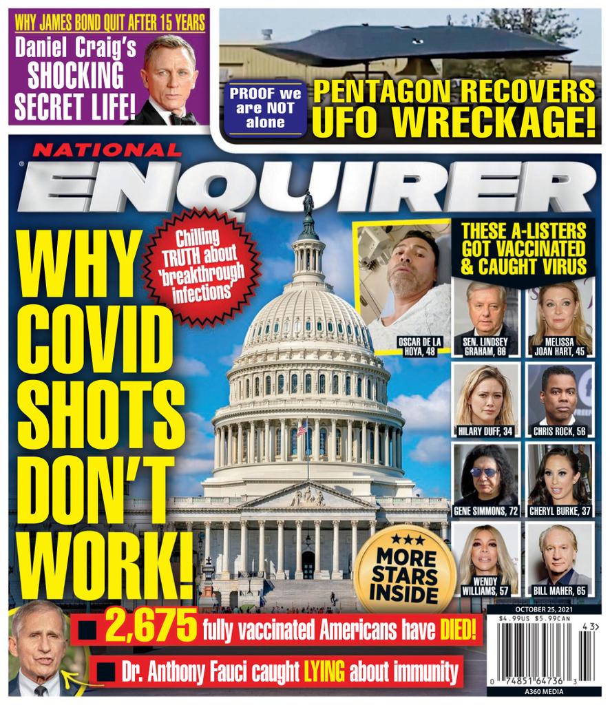 National Enquirer October 25 2021 Digital