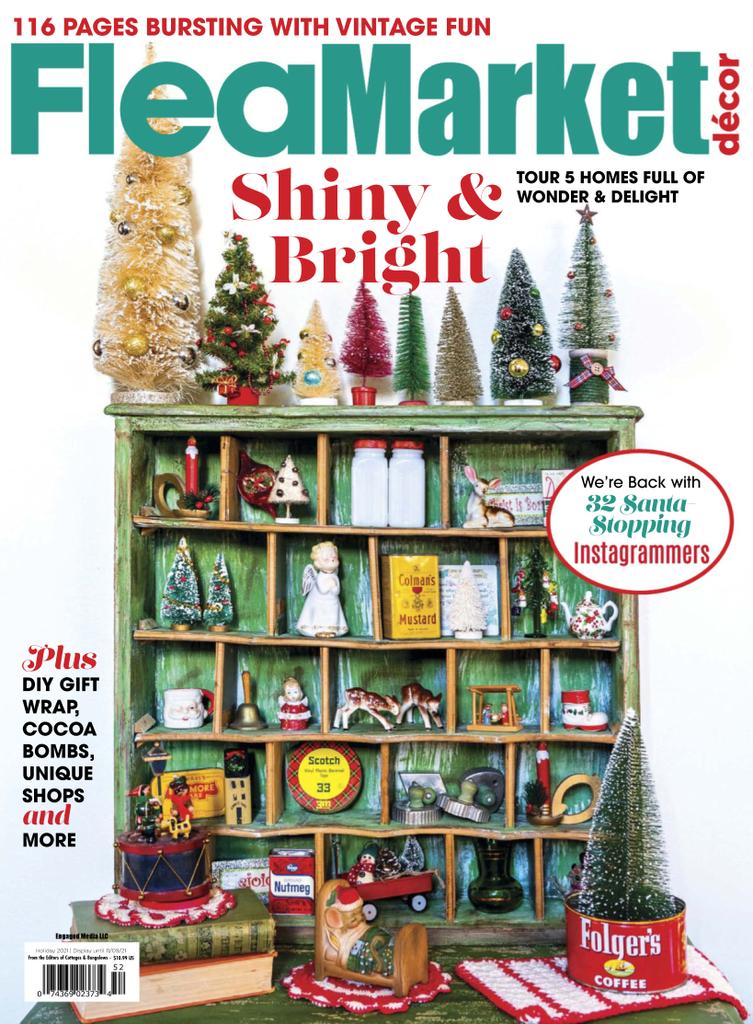 Flea Market Decor Flea Market D Cor Christmas Digital DiscountMags Com   456523 Flea Market Decor Cover 2021 October 26 Issue 