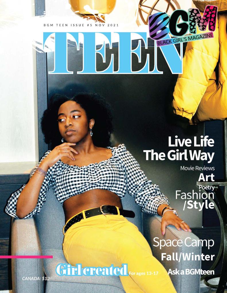 Teen Black Girl's November 2021, Issue #5 (Digital) - DiscountMags.com