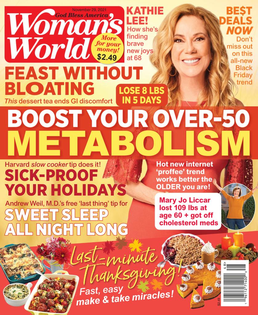 Woman's World November 29, 2021 (Digital) - DiscountMags.com