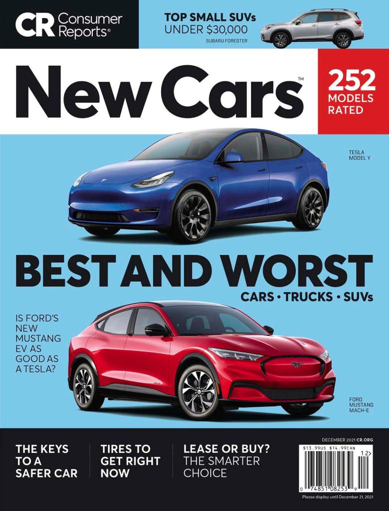 Consumer Reports New Cars Magazine (Digital)