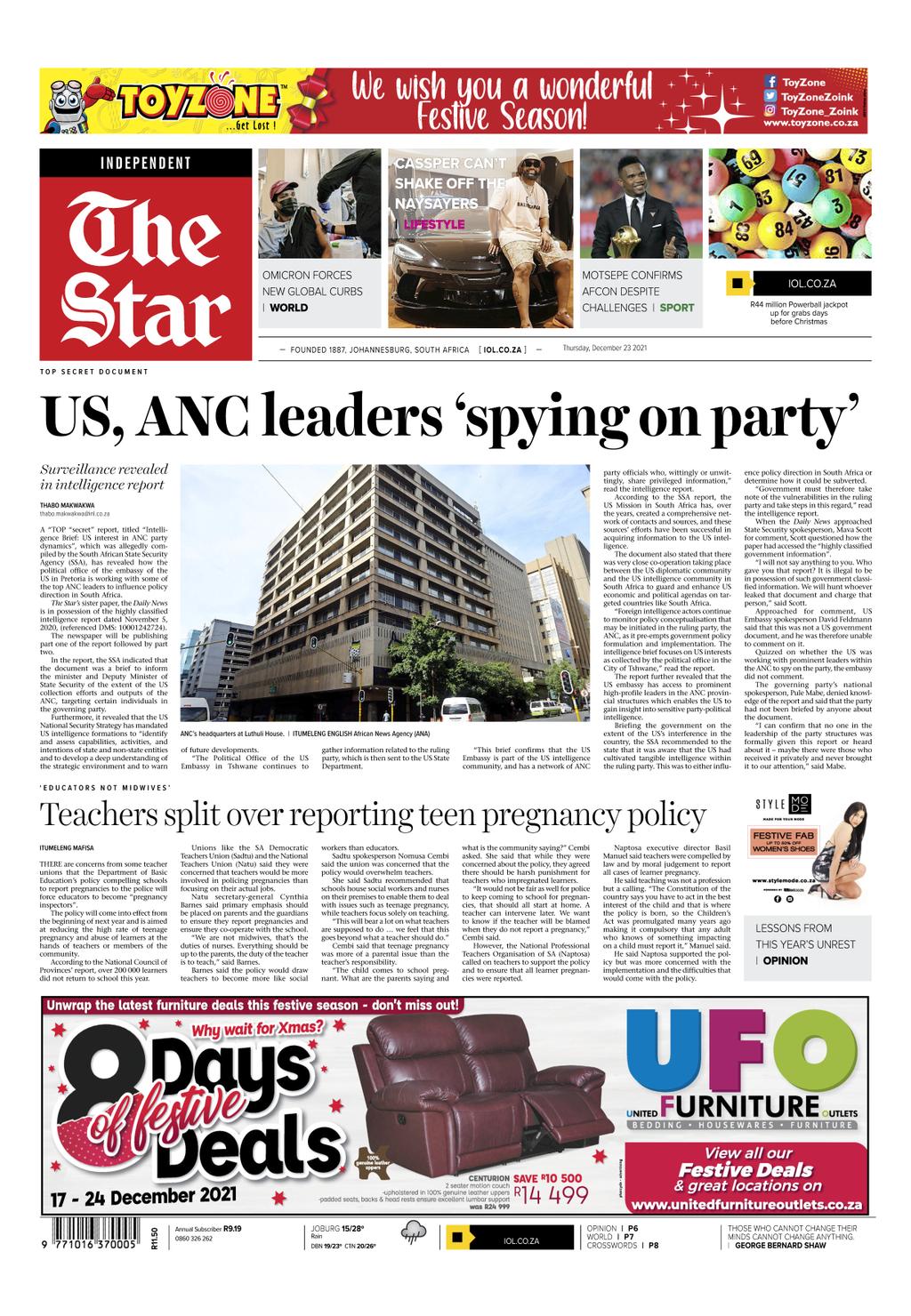 Pretoria News 2021-12-17 (Digital) 