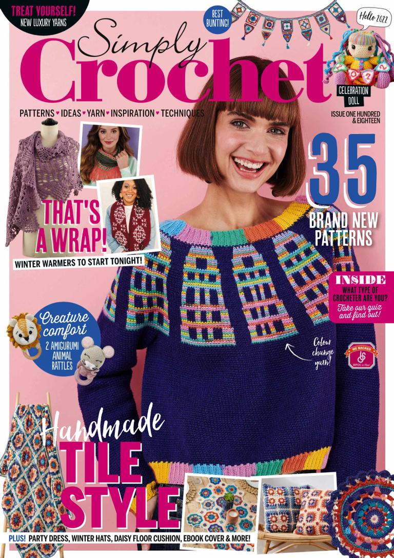 Simply Crochet 118 (Digital) - DiscountMags.com