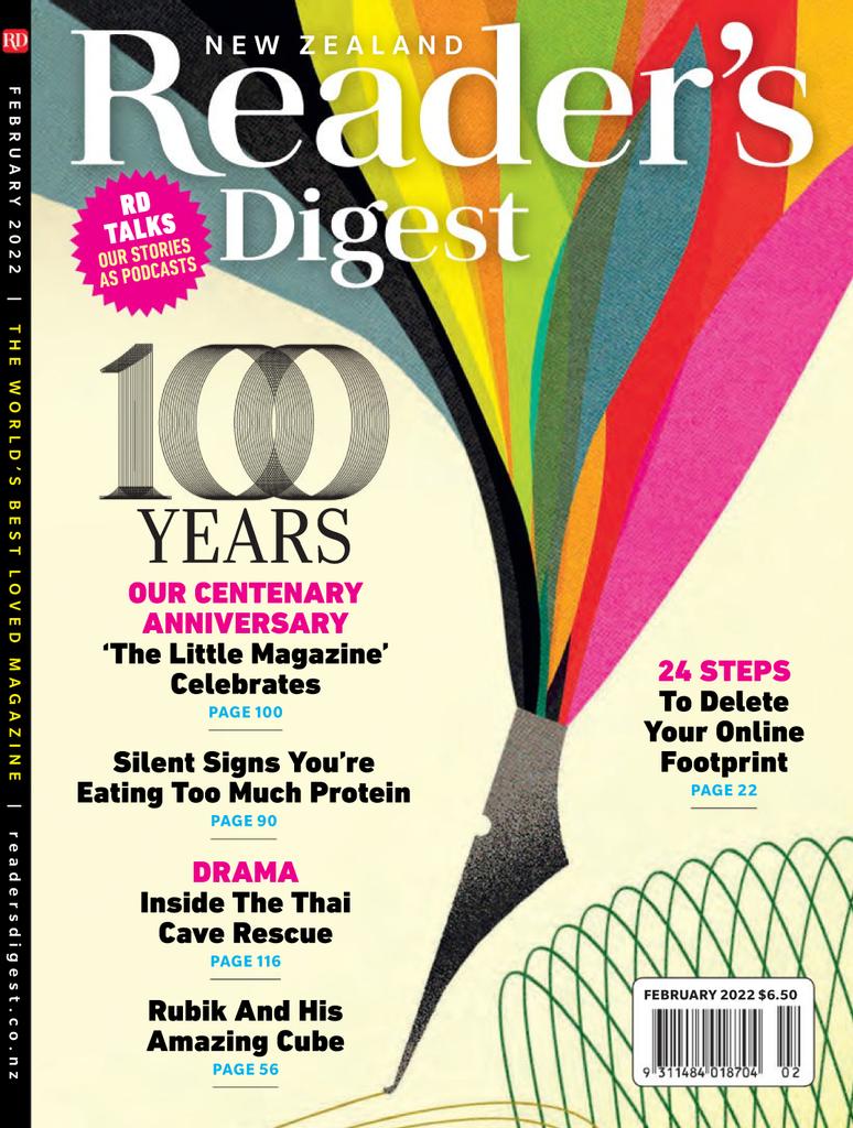 Reader’s Digest New Zealand February 2022 (Digital) - DiscountMags.com