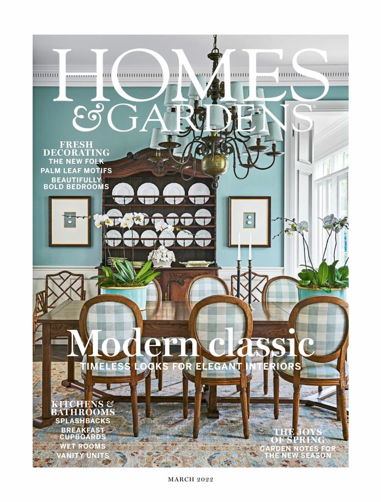 Homes Gardens March 2022 Digital DiscountMags Com   464564 Homes Gardens Cover 2022 March 1 Issue 