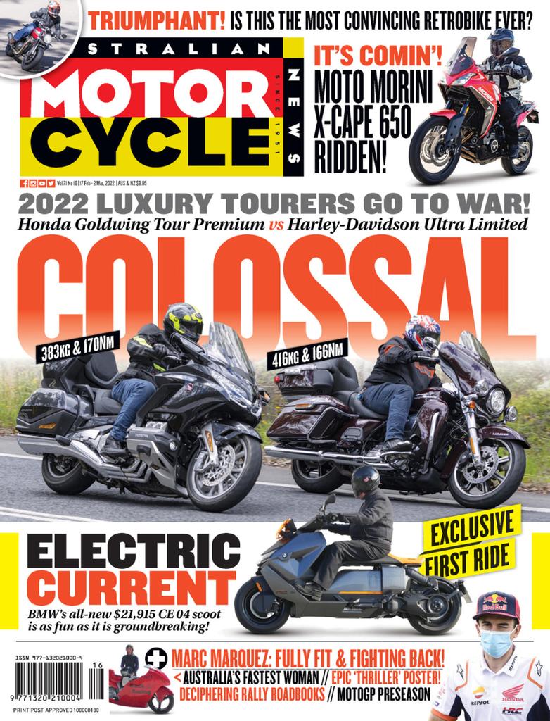 Australian Motorcycle News Vol 71 Issue 16 (Digital) - DiscountMags.com