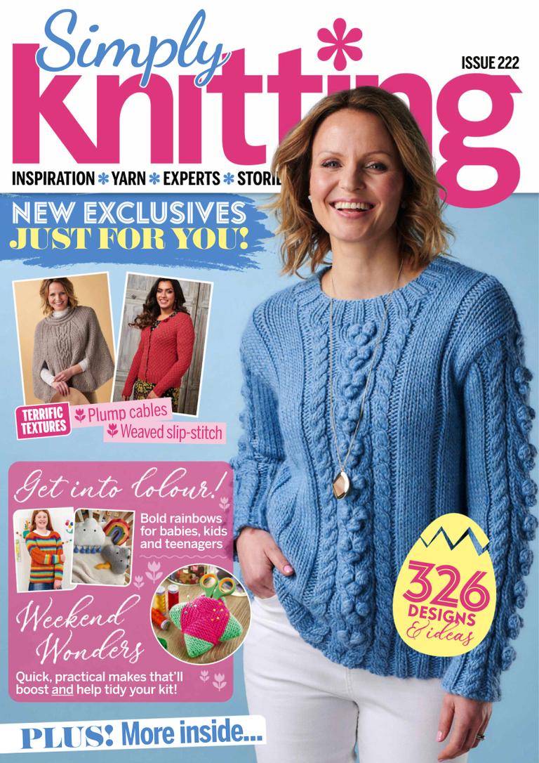 Simply Knitting April 2022 (Digital) - DiscountMags.com