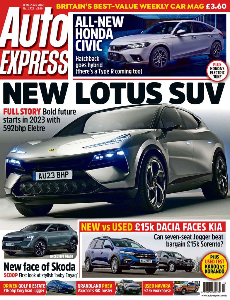 Auto Express 1722 (Digital) - DiscountMags.com