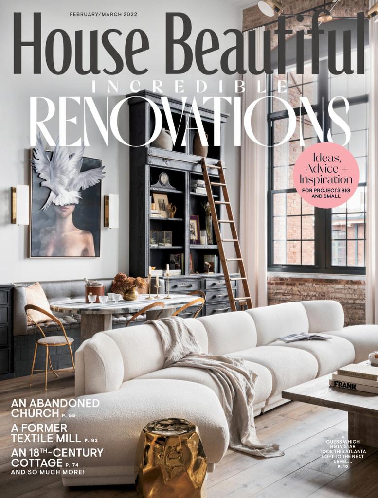 House Beautiful February March 2022 Digital DiscountMags Com   471130 House Beautiful Cover 2022 February 1 Issue 