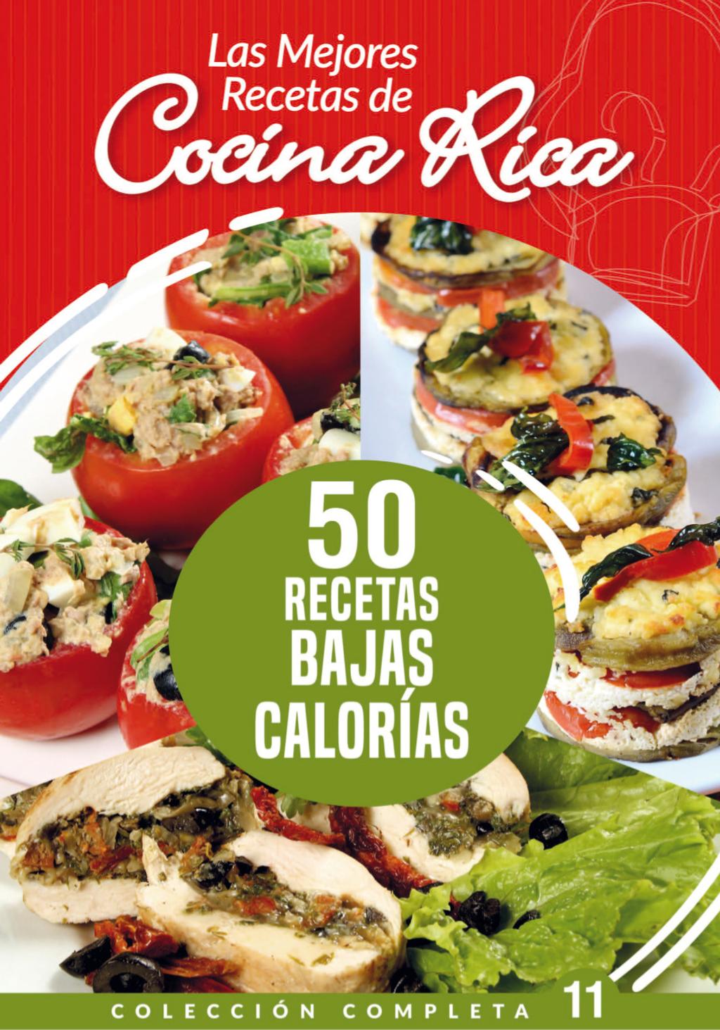 Fascículos COCINA RICA 50 Recetas Bajas Calorias (Digital ...